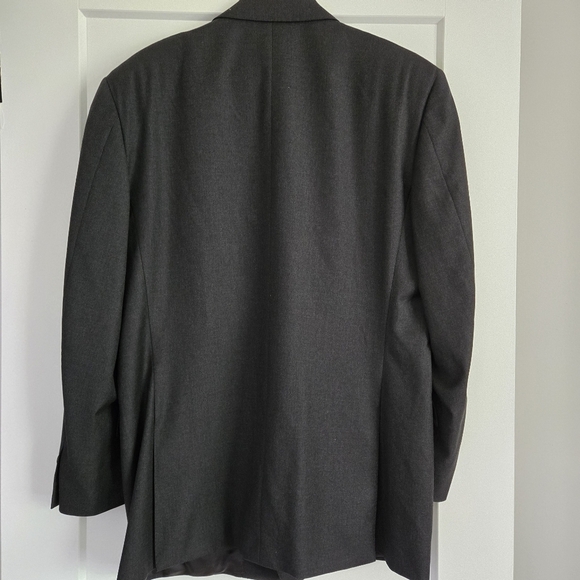 Classic Canali Mr Sid Made In Italy Grey Men's Blazer 💯 Pure Wool 46US  1614019 - Picture 2 of 16